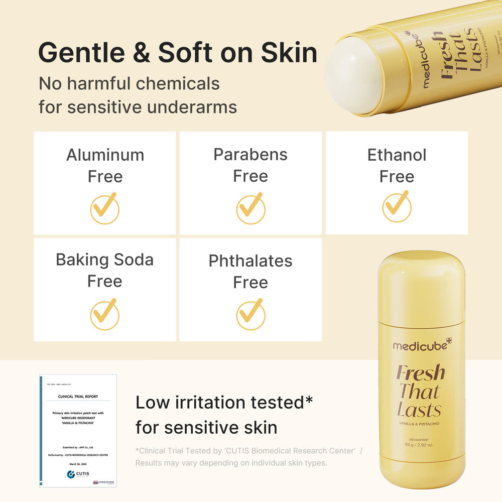Aluminum-Free Deodorant - Vanilla Pistachio