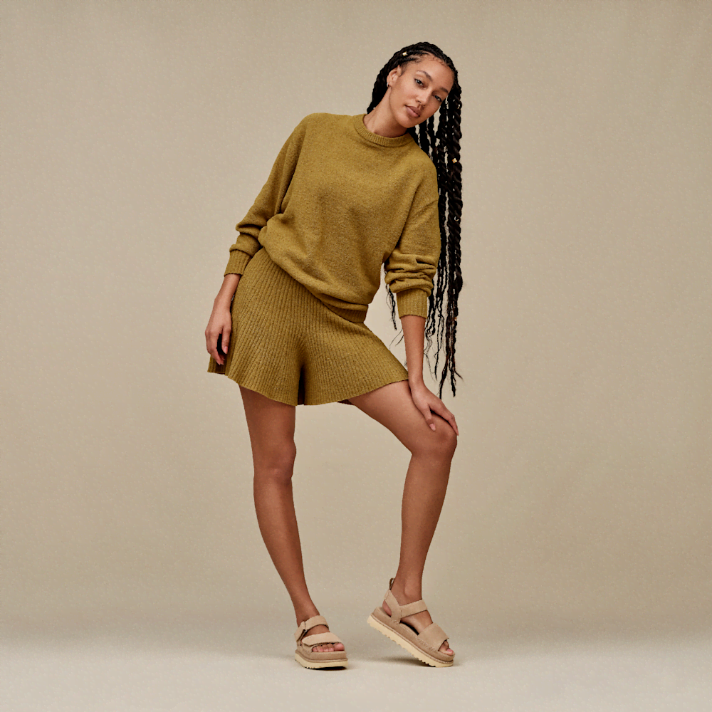 Women's Adjustable Suede Sandal