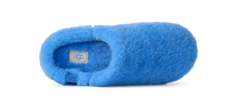 Women's Sheepskin Slip-On Slipper - Blue