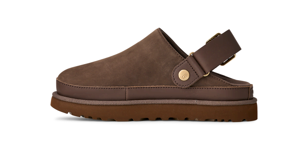 Women's Nubuck Convertible Clog - Mustard