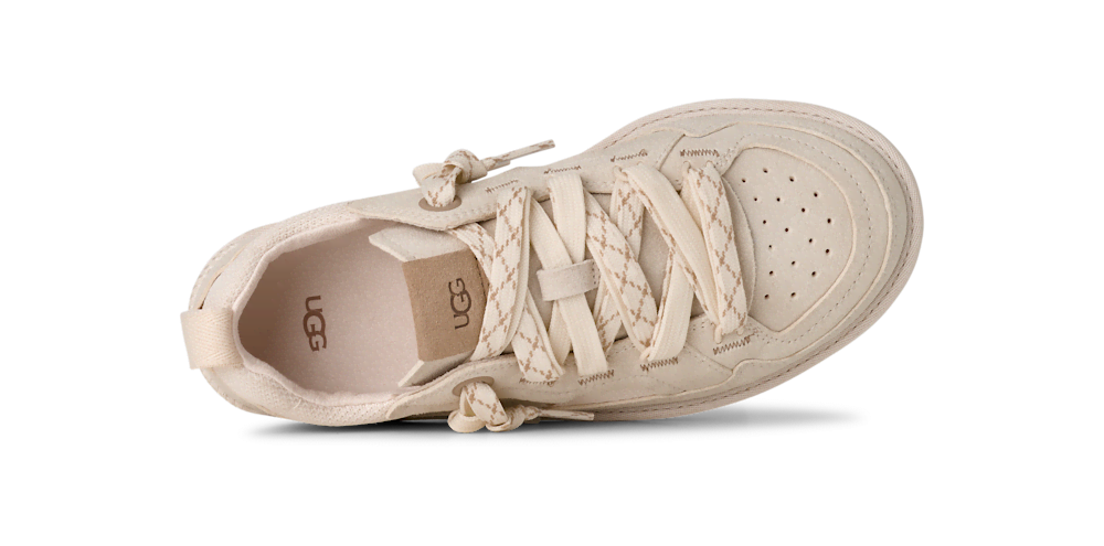 Women's Suede Textile Low-Profile Sneaker - Jasmine