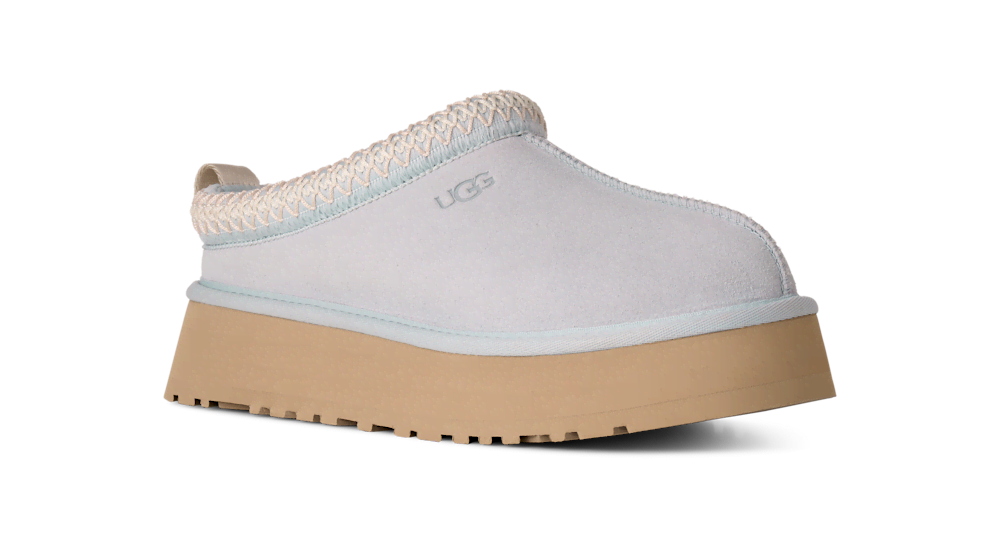 Women's Suede Platform Slipper - Bronze
