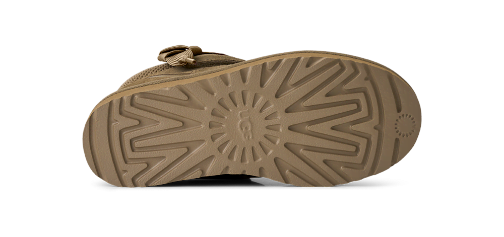 Women's Suede Mesh Wedge Sneaker