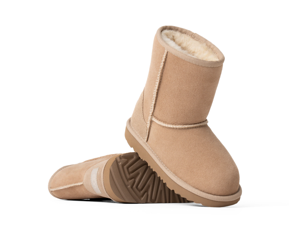 Toddler Sheepskin Boot - Brown