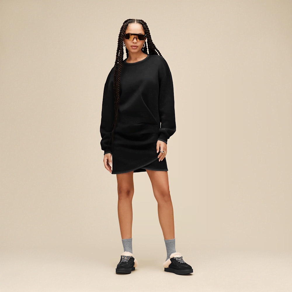 Women's Suede Sneaker Mule - Moonlight