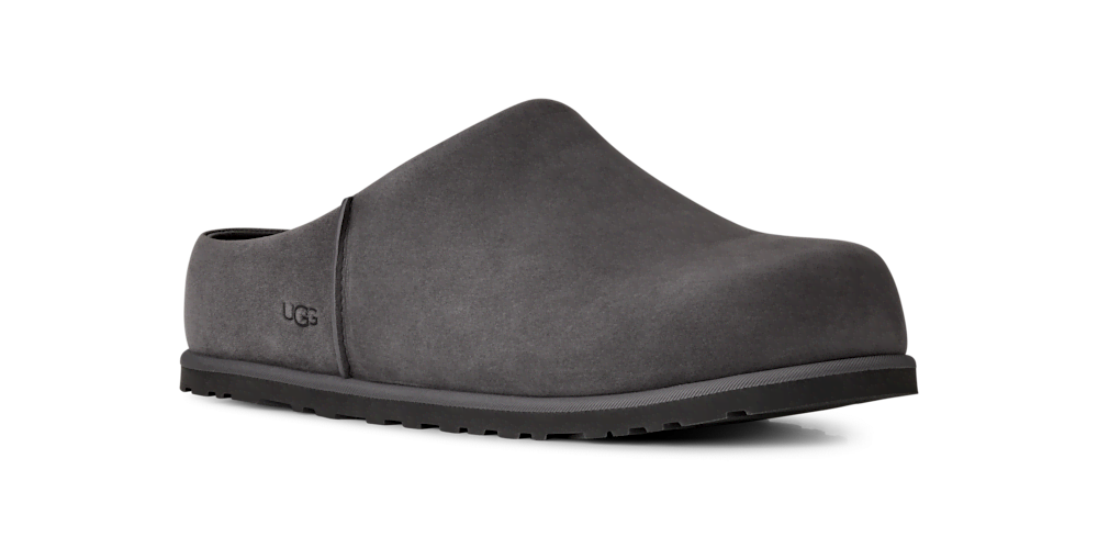 Men's Waterproof Nubuck Slip-On Clog - Olive