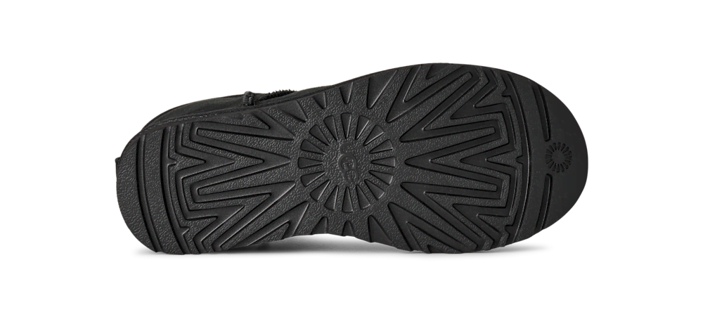 Women's Mini Sheepskin Boot - Dark Indigo