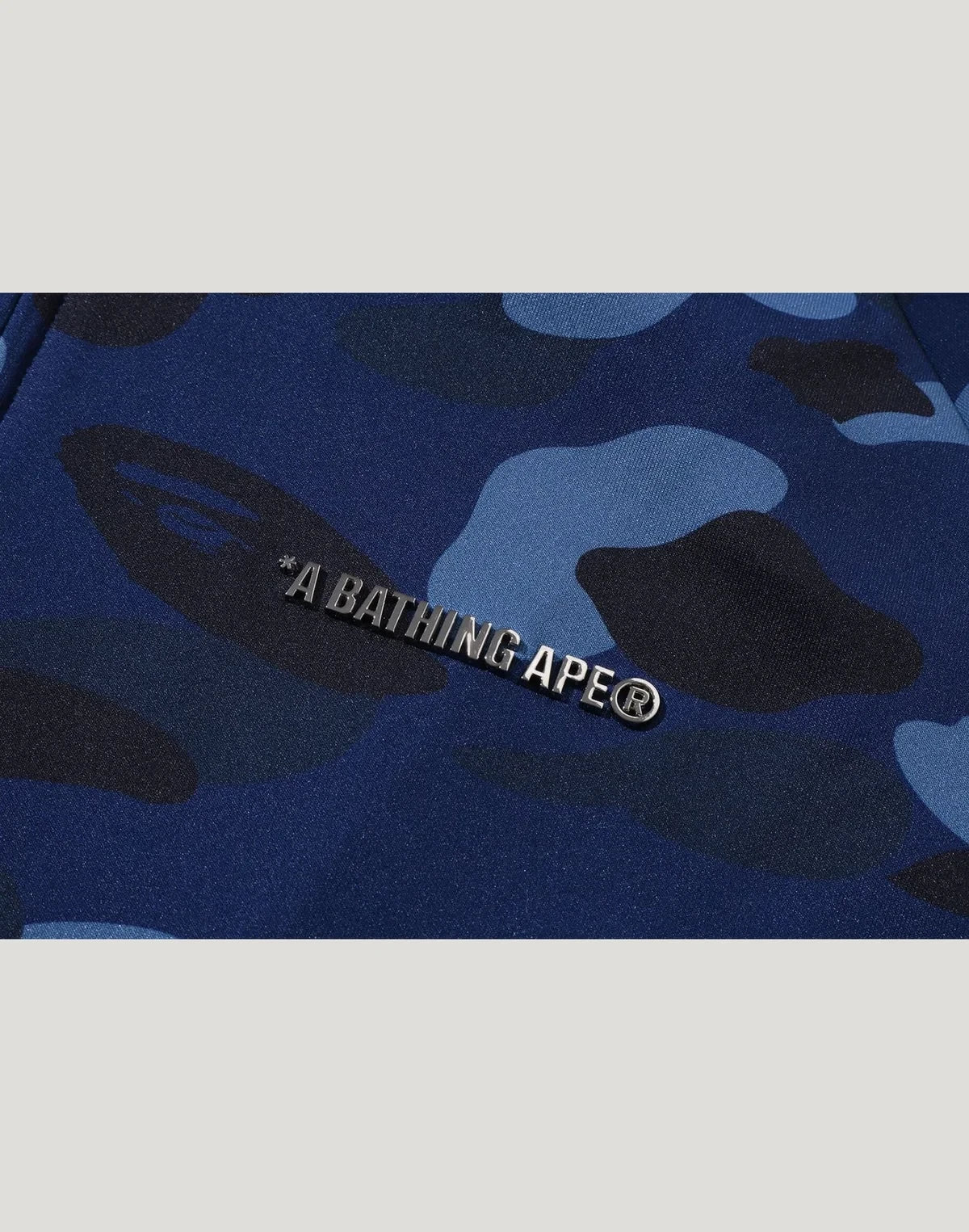 Camo Hooded Track Jacket - Purple