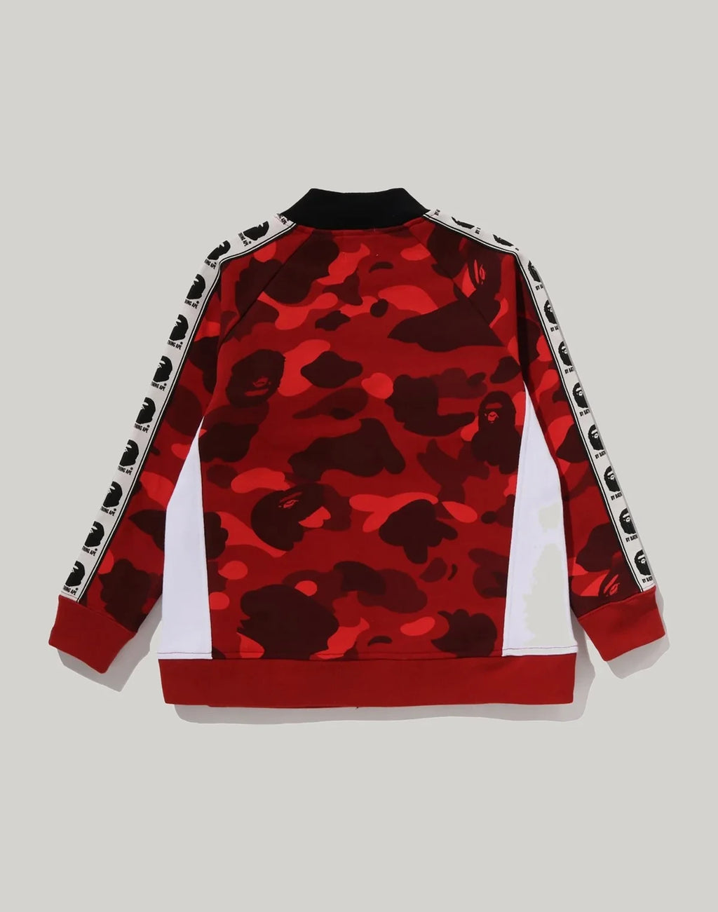 Kids' Cotton Camo Track Jacket - Red